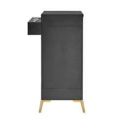 ANAIS Hair Styling Station Standing Cabinet back view