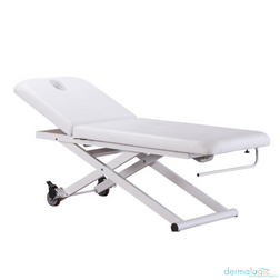Lazio Electric Spa Treatment Table, 1 Motor, White, with tilt back Lazio Electric Spa Treatment Table, 1 Motor, White, with tilt back