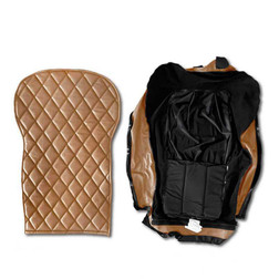 Gulfstream Pedicure Massage Chair 9660 Back Frame Cover + Liner Zipper & Back Zipper Cover Gulfstream Direct