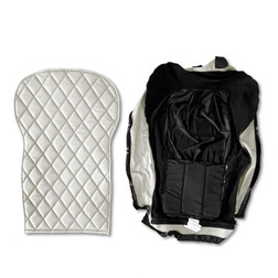 Gulfstream Pedicure Massage Chair 9660 Back Frame Cover + Liner Zipper & Back Zipper Cover Gulfstream Direct