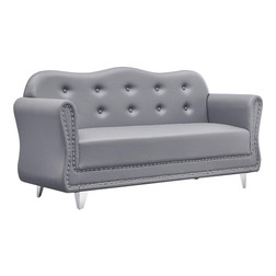 DIR Salon Furniture Reception Waiting Bench, GUSTO, Gray DIR Salon Furniture Reception Waiting Bench, GUSTO, Gray