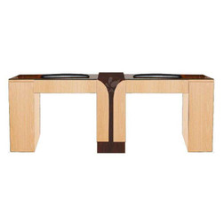 ION IMC Vented Manicure Nail Table, Double ION IMC Vented Manicure Nail Table, Double