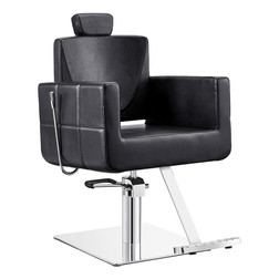 DIR Salon Furniture Hair Styling Chair, TETRIS Black DIR Salon Furniture Hair Styling Chair, TETRIS Black