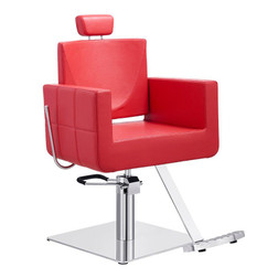 DIR Salon Furniture Hair Styling Chair, TETRIS Red DIR Salon Furniture Hair Styling Chair, TETRIS Red