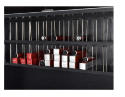 DIR Salon Furniture Hair Color Bar, MAPLE color storage