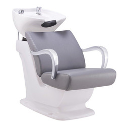 DIR Salon Furniture Shampoo Station/Backwash Unit BECKMAN grey with white sink DIR Salon Furniture Shampoo Station/Backwash Unit BECKMAN grey with white sink