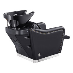 DIR Shampoo Station/Backwash Unit MARVEL, Side and Back View