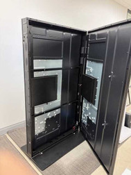 Double-Sided 75 Inch 4K Vertical LED Kiosk + Android & USB LEDScopic