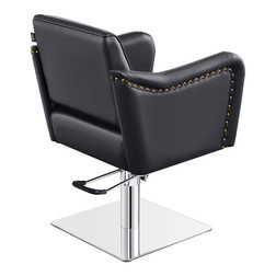 DIR Salon Furniture Hair Styling Chair, CAPTAIN with Upholstery Tacks