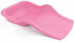 Flexible Podiatry Foot Debris Tray, pink
