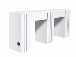 Whale Spa Manicure Table, Tempo Collection, Double, White