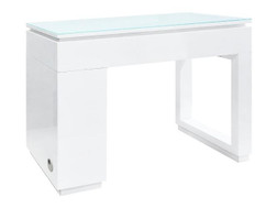 Whale Spa Manicure Table, Valentino Lux, white without dust collector
