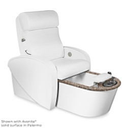 Contour II™ LX Pedicure Chair with Peleroma Avonite