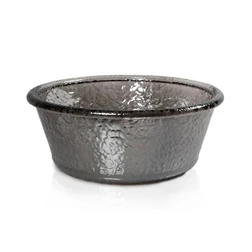 J&A Pedicure Spa Replacement Glass Bowl, Lenox, black