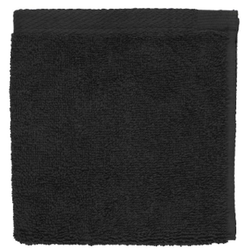 Millennium 100% Cotton Black Makeup Washcloths – 13" × 13", 144/Case 