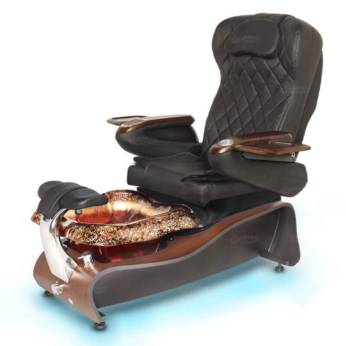 Gulfstream Pedicure Chair, LA VIOLETTE chocolate 9660