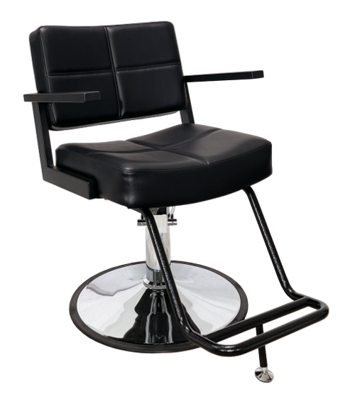 Black LELAND Salon Styling Chair