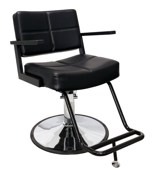 Black LELAND Salon Styling Chair