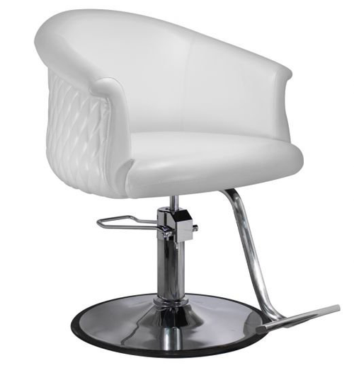 Deco Styling Chair, Tiffany, White 