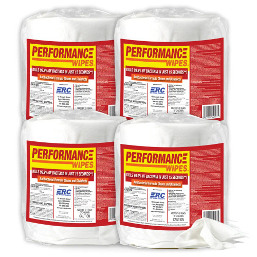 ERC Disinfecting Wipes, PERFORMANCE, 4 Rolls