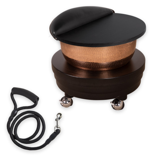 LEC Portable Roll-Up Pedicure Bowl, copper