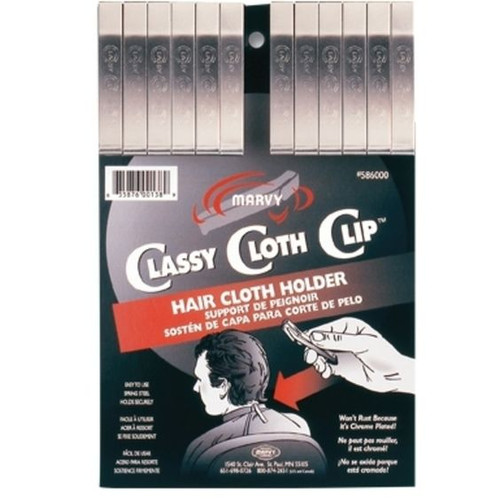 William Marvy Classy Cloth Clip, 12 Units 