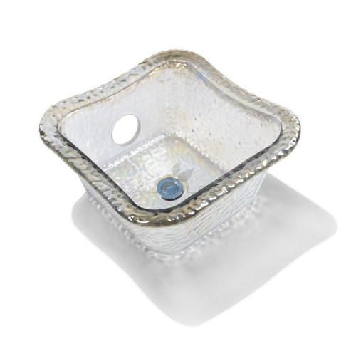 ANS Pedicure Spa Square Glass Sink Bowl