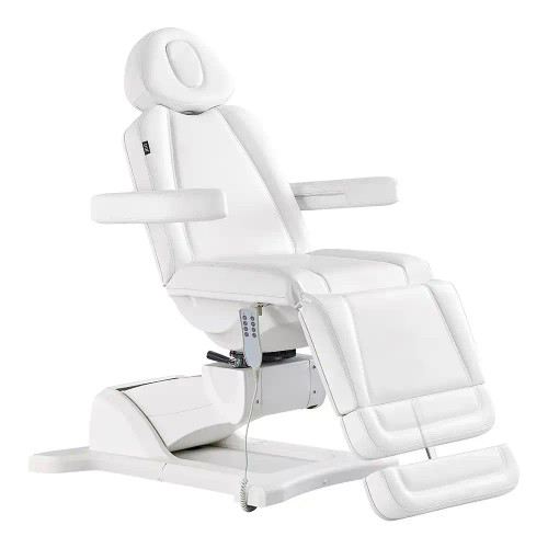 DIR Electric Plastic Surgery Chair, PAVO, White, Adjustable Footrest