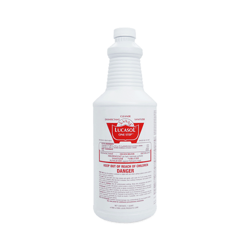 Lucasol One-Step Hospital-Grade Disinfectant, Quart