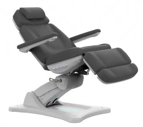 PALISADE Luxury Swivel Electric Plastic Surgery Chair Dark Gray