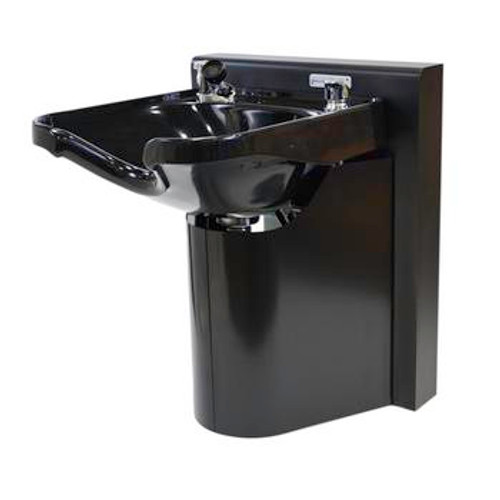 Adjust-A-Sink Wheelchair Accessable Salon Shampoo Sink, E140 black