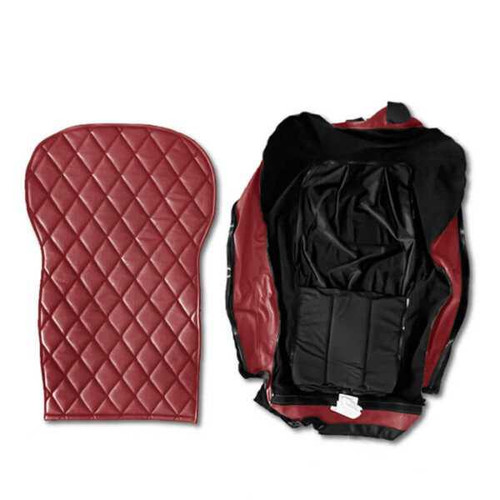 Gulfstream Pedicure Massage Chair 9660 Back Frame Cover + Liner Zipper & Back Zipper Cover Gulfstream Direct