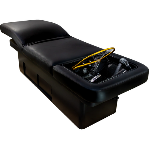 SereniScalp Head Spa Treatment Table with halo lifted