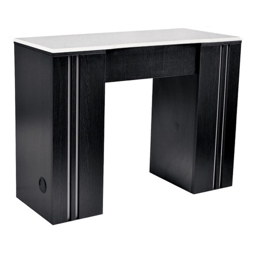 Whale Spa Manicure Table Tempo Collection 40" NM906, Black