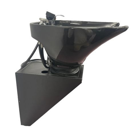 Wall-Mounted Pivoting Ceramic Shampoo Bowl for Salons & Barber Shops