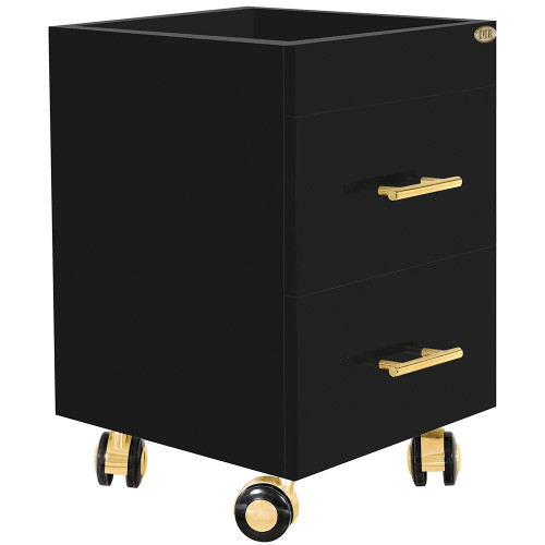 CANNES Manicure & Pedicure Trolley Cart black