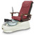 Gulfstream Pedicure Spa and Massage Chair TULIP 3 9621 burgundy