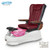 Gulfstream Pedicure Spa and Massage Chair TULIP 3 9621 burgundy on white
