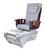 ANS Pedicure Chair, DAVIN gray base with Regis in gray