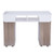 Mayakoba Manicure Table, SENECA, Single Light wood