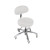 Touch America Therapist/Technician ProStool, With Back, Low Piston, Pebble