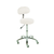 Touch America Therapist/Technician ProStool, With Back, White