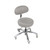 Touch America Therapist/Technician ProStool, With Back, Slate