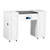 Deco Salon Manicure Table CANTERBURY (A) Single, UV Cubby, White