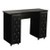 Deco Salon Manicure Table CRYSTALLI (B) Black on Black