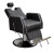 Deco Salon Furniture Barber Chair CARNEGIE, black tilted