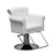 Deco Hair Salon Furniture Styling Chair, ELIZABETH white