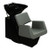 Deco Salon Furniture Shampoo Chair Station BEATRICE with gray chair