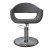 Deco Hair Salon Furniture Styling Chair, DELMAR Gray front