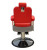 Deco Barber Chair, Roosevelt, Red back